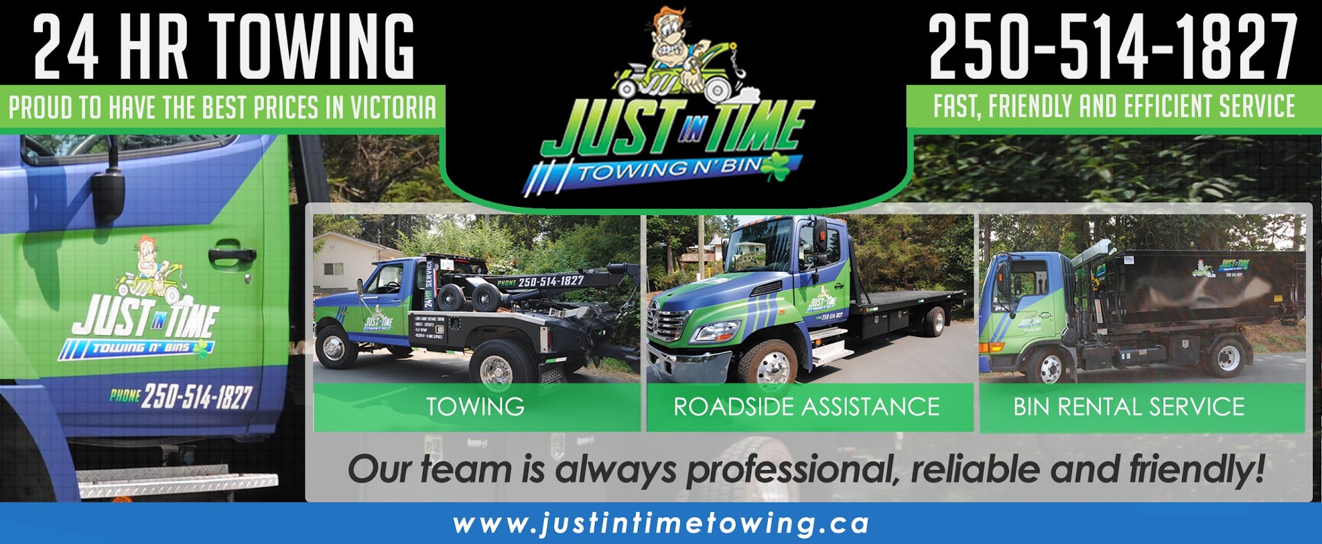 Just in Time Towing & Bins
